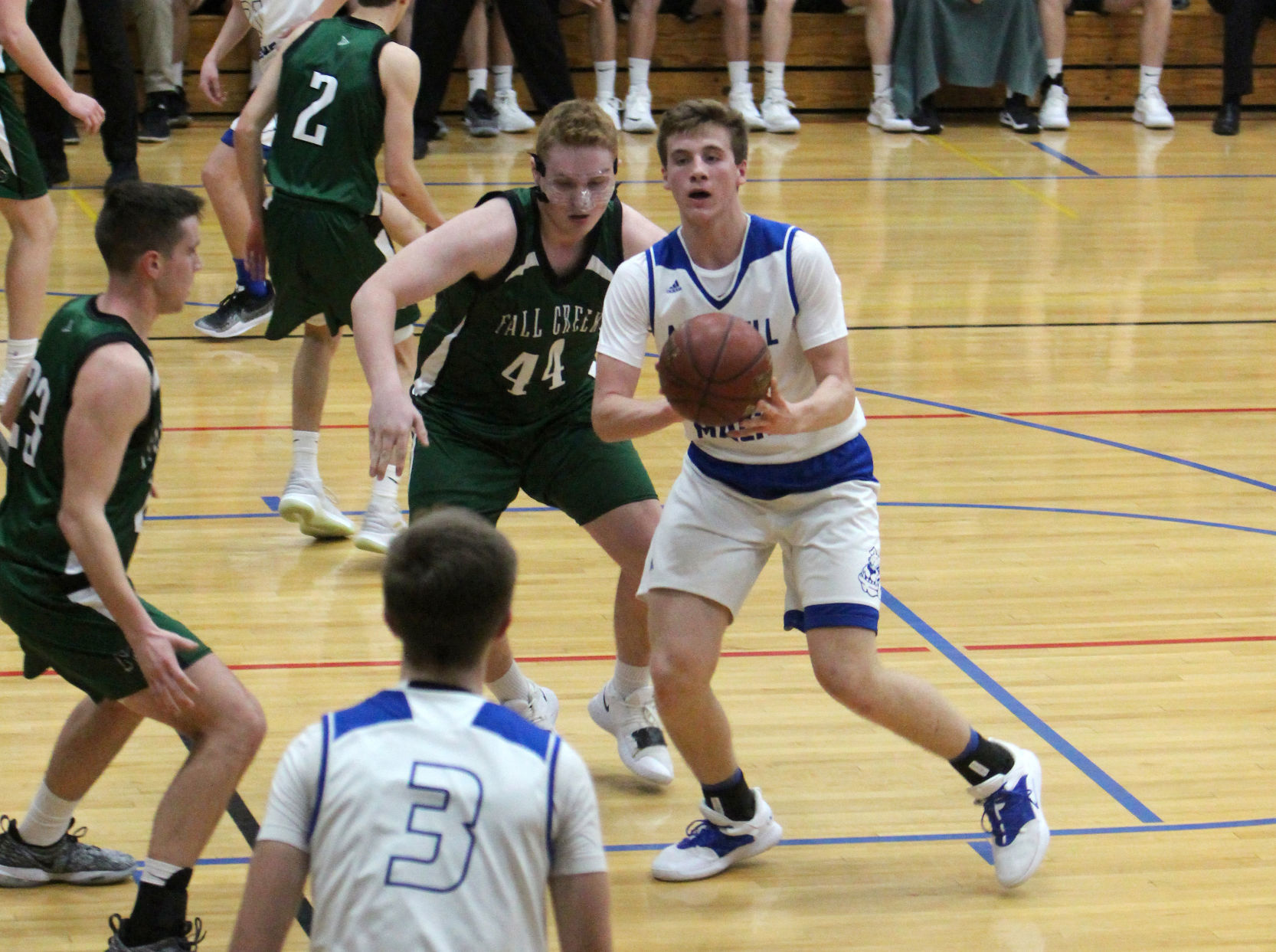Fall Creek at McDonell boys basketball 12-14-18